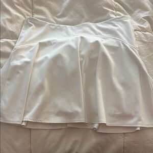 Old Navy White Pleated Skirt